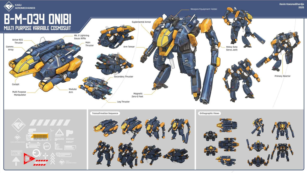 Transforming Mech Design in Photoshop and Blender