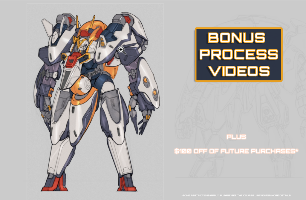 Transforming Mech Design in Photoshop and Blender