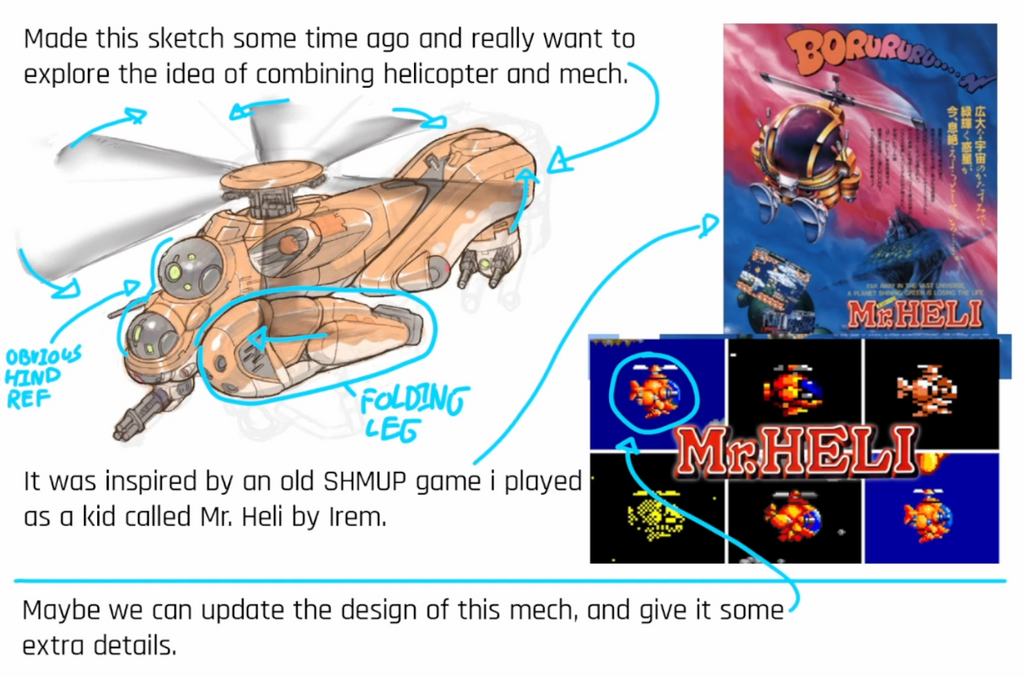 Transforming Mech Design in Photoshop and Blender