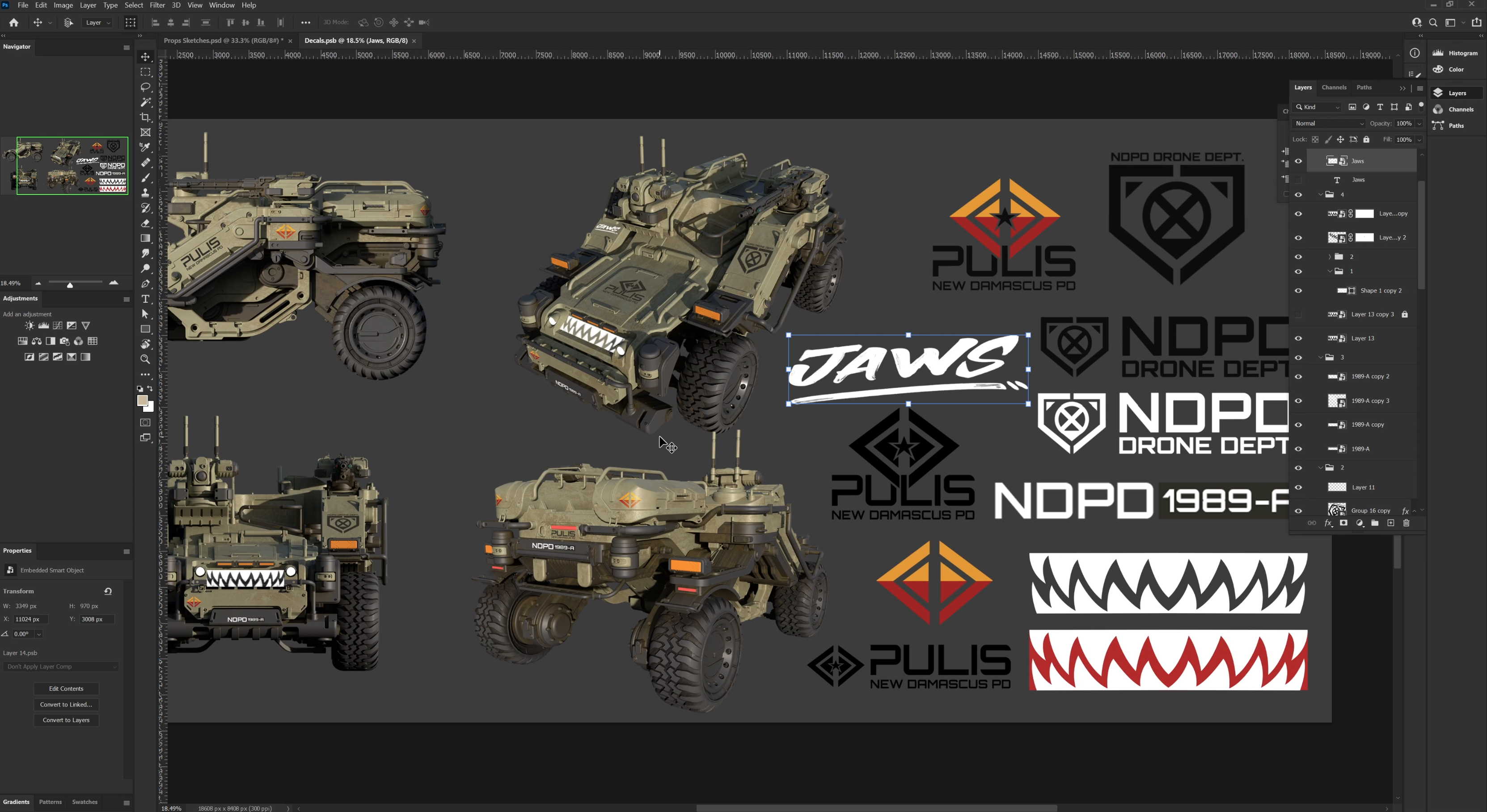 Vehicle Design in Blender & Plasticity