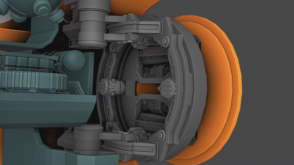 Transforming Mech Design in Photoshop and Blender